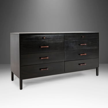 Ebonized Eight Drawer Perimeter Dresser by Paul McCobb for Winchendon Furniture, USA, c. 1960s 