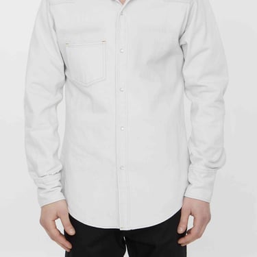 Maison Margiela Men Cotton Denim Shirt