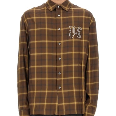 Palm Angels Men Monogram Shirt