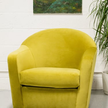 Chartreuse Swivel Chair