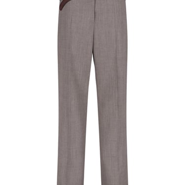 Prada Women Trompe-L'œil Belted Pants