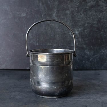 Petite Silver Ice Bucket