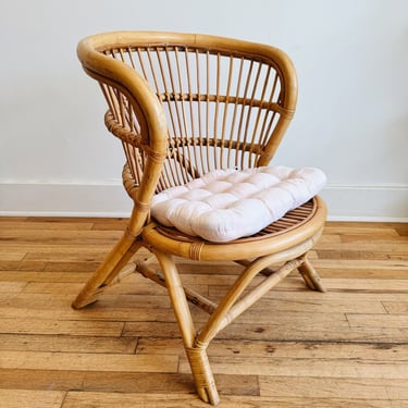 Rattan Slipper Chair
