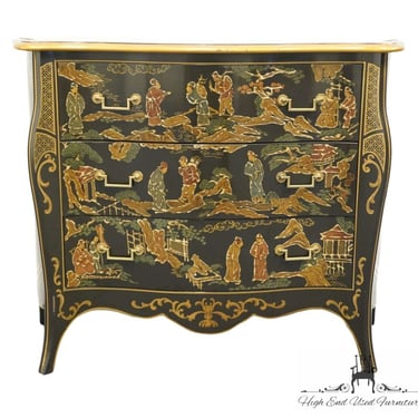 DREXEL FURNITURE Asian Chinoiserie Black Lacquered 40