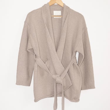 Cotton Coto Cardigan in Sisal