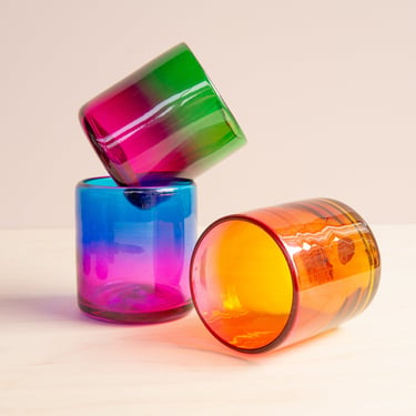 LUZ Collection: Ombre Glass Tumbler