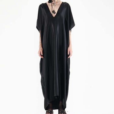 V-Neck Oversized Maxi Dress in CHAMPAGNE Only