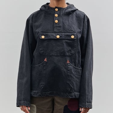 Braindead Denim Smock, Black