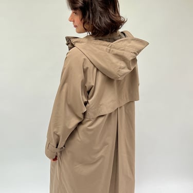 Beautiful Taupe Hooded Parka