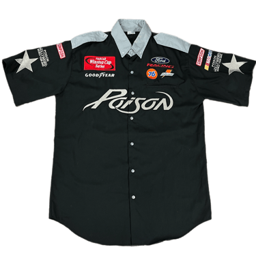 Vintage Poison Hollyweird "Nascar" Team Simpson Racing Shirt