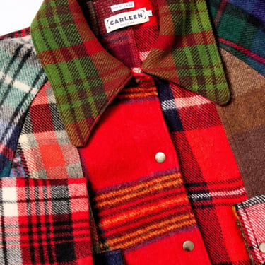 Carleen Laurel Swing Jacket - Mixed Plaid