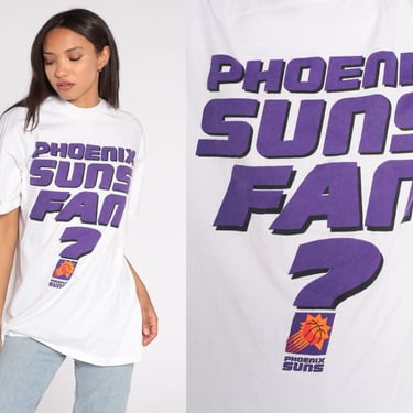 Phoenix Suns Shirt Suns Fan? Basketball T Shirt NBA 80s 90s TShirt Arizona Shirt Sports Shirt Vintage 1990s Graphic Tee Retro Extra Large xl 