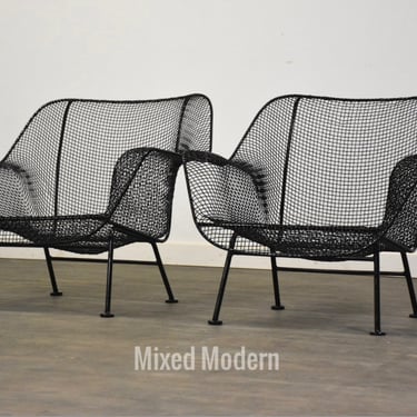 Russell Woodard Sculptura Lounge Chairs - A Pair 