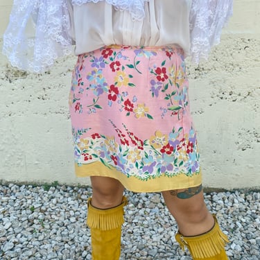 Ralph Lauren Floral Mini Skirt