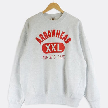 Vintage Arrowhead XXL Athletic Dept Sweatshirt Sz XL