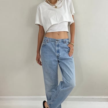 vintage 80s Levi's 550 soft faded high waisted zipper mom Levis jeans size waist 29 x 30