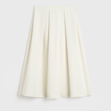 Wool Silk Twinflower Skirt