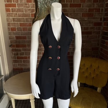 1990s Halter Romper