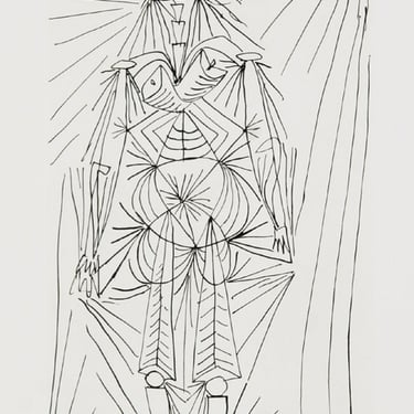 Femme Debout, Pablo Picasso (After), Marina Picasso Estate Lithograph Collection 