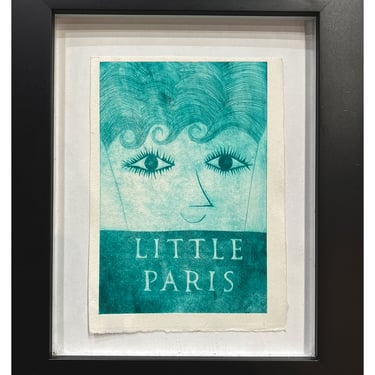 Mitsushige Nishiwaki | "Little Paris Portrait" Framed