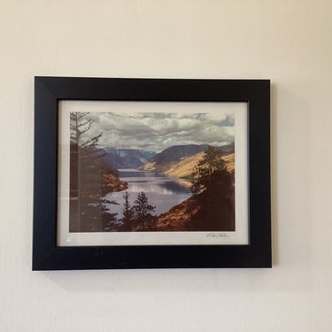 Lake chelan vintage print