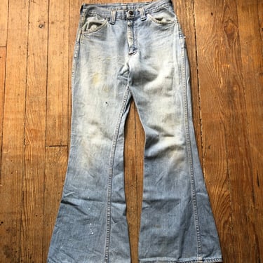 1970s JC Penney’s Flared Western Jeans 28 