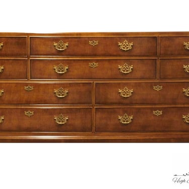 HENREDON FURNITURE Solid Mahogany Aston Court Traditional Style 66" Double Dresser 3700-03 