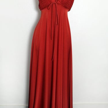 Vintage Jody California Keyhole Back Midi Dress - | Flying Apple Vintage -  Los Angeles, CA | ATTIC