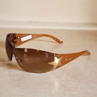 小物 PRADA SPR06C Y2K Cyber Shield Sunglasses 小物 PRADA SPR06C