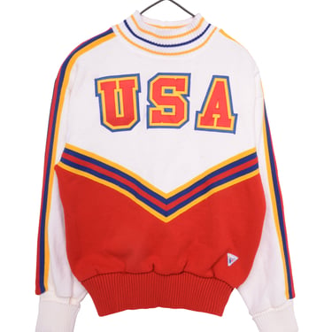 Super Soft USA Varsity Sweater