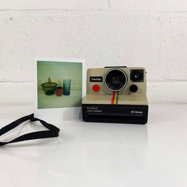 Vintage Polaroid Land Camera OneStep SX-70 Instant Film Photography Tested Working Time Zero BC Series Rainbow 1970s 