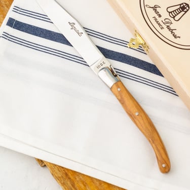 Laguiole Olive Wood Cheese Knife