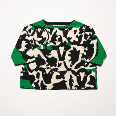 Michael Simon - Grazing Cows Sweater (XL/1X)