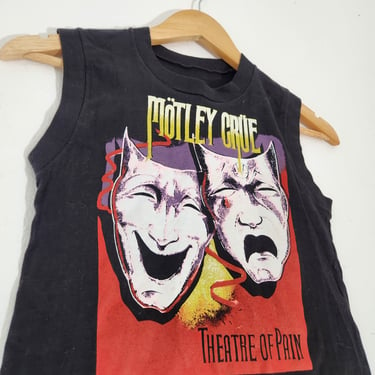 Vintage 2000's MOTLEY CRUE Theatre of Pain Sleeveless T-Shirt Sz. XS