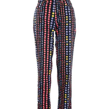 Versace Mixed Fruit Printed Jeans