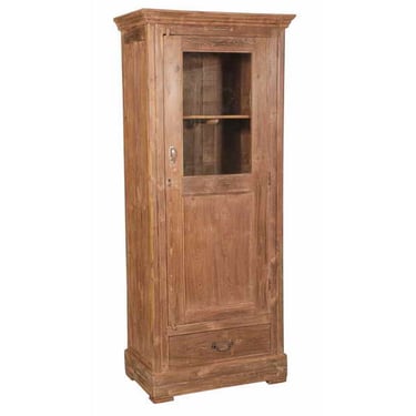 Teak Cabinet with Glass