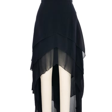 1990s Karl Lagerfeld Layered Chiffon Skirt