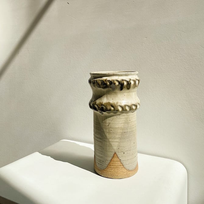Dune Cylinder Ceramic Vase