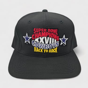 1994 Dallas Cowboys Snapback Hat Super Bowl XXVIII Champions