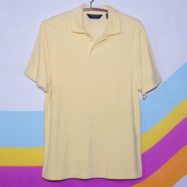 Vintage Terry Cloth Polo Shirt | Medium | 15 