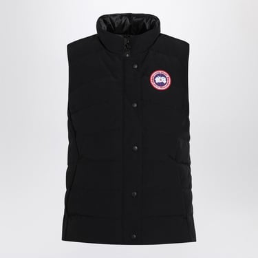 Canada Goose Freestyle Black Nylon Waistcoat Women