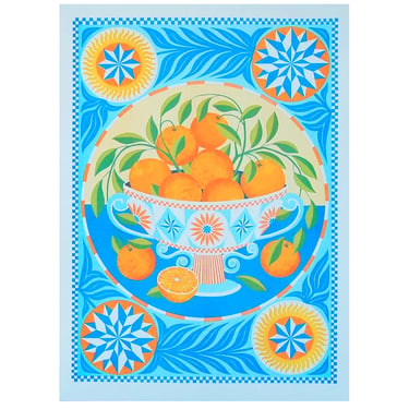 Orange Bowl A3 Riso Print