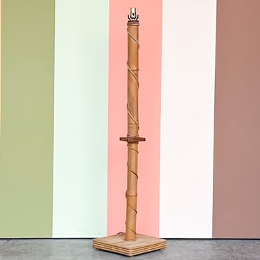 Tiki Chic Bamboo Floor Lamp
