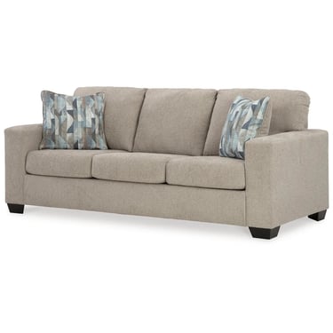 Ashley Furniture Gavin Parchment Beige w 2 Pillows 3 Seater Sofa Couch  FFE-800