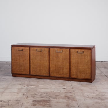 Founders Four Door Cane Front Credenza 