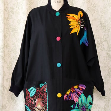 Silkscapes Jungle Novelty Jacket M-XL