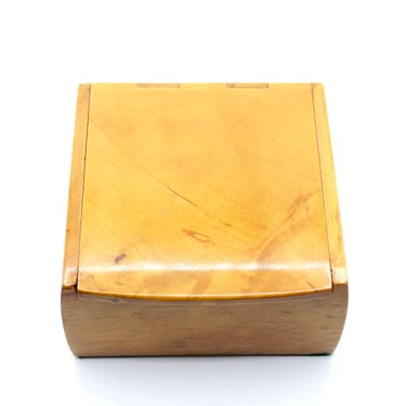 Vintage Squared-Wood Box 