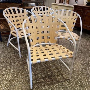 Brown Jordan patio chairs.  4 available
