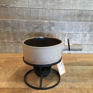 Vintage Ceramic Fondue Pot (Tacoma)