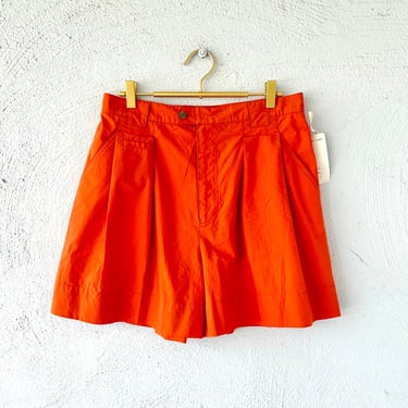 Vintage Calvin Klein Shorts Skort 90s Y2K Orange Bottoms 